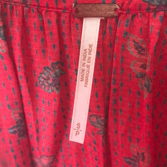 NWT Free People blouse in light cotton - Picture 3 of 5